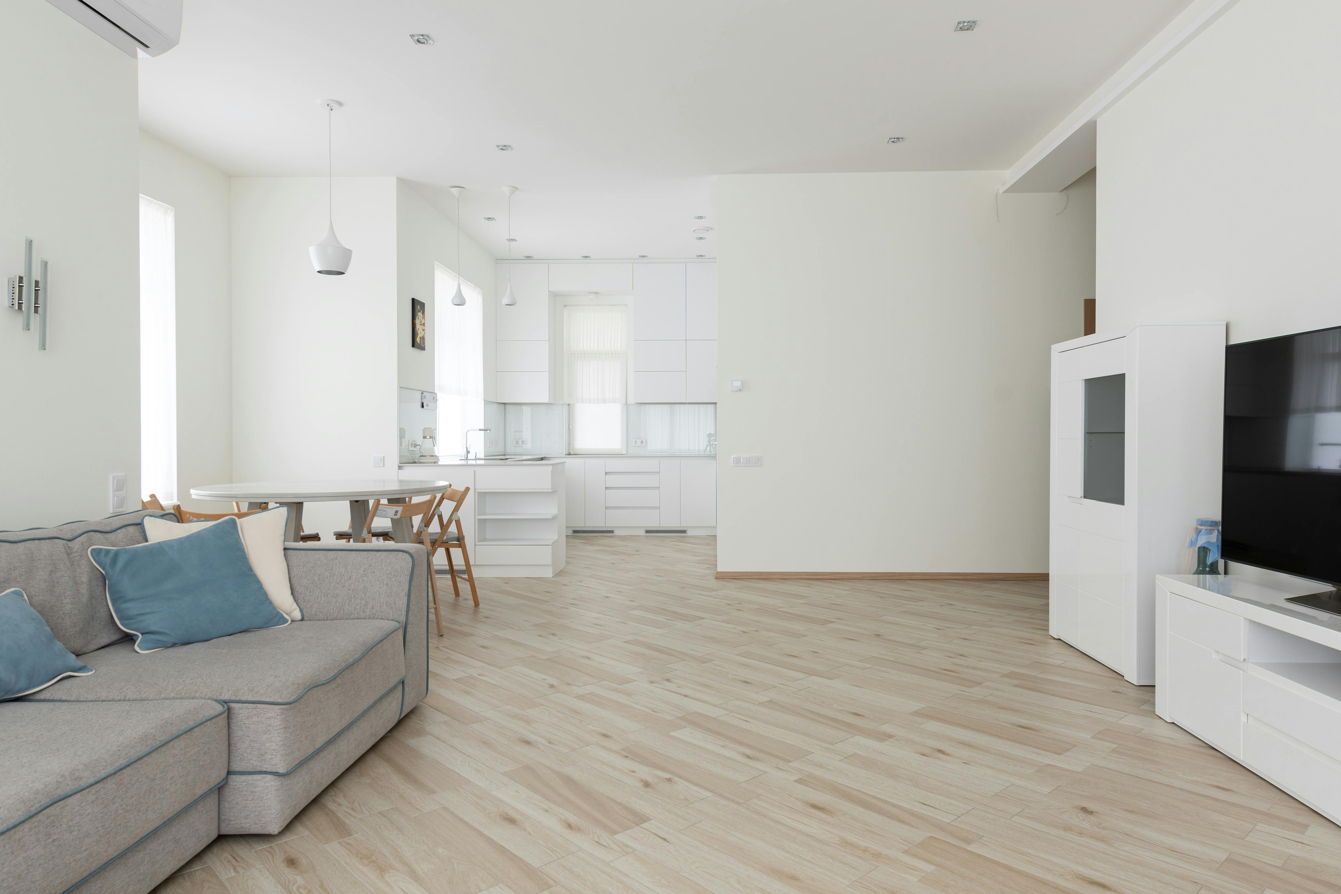 PVC moderne keuken vloer